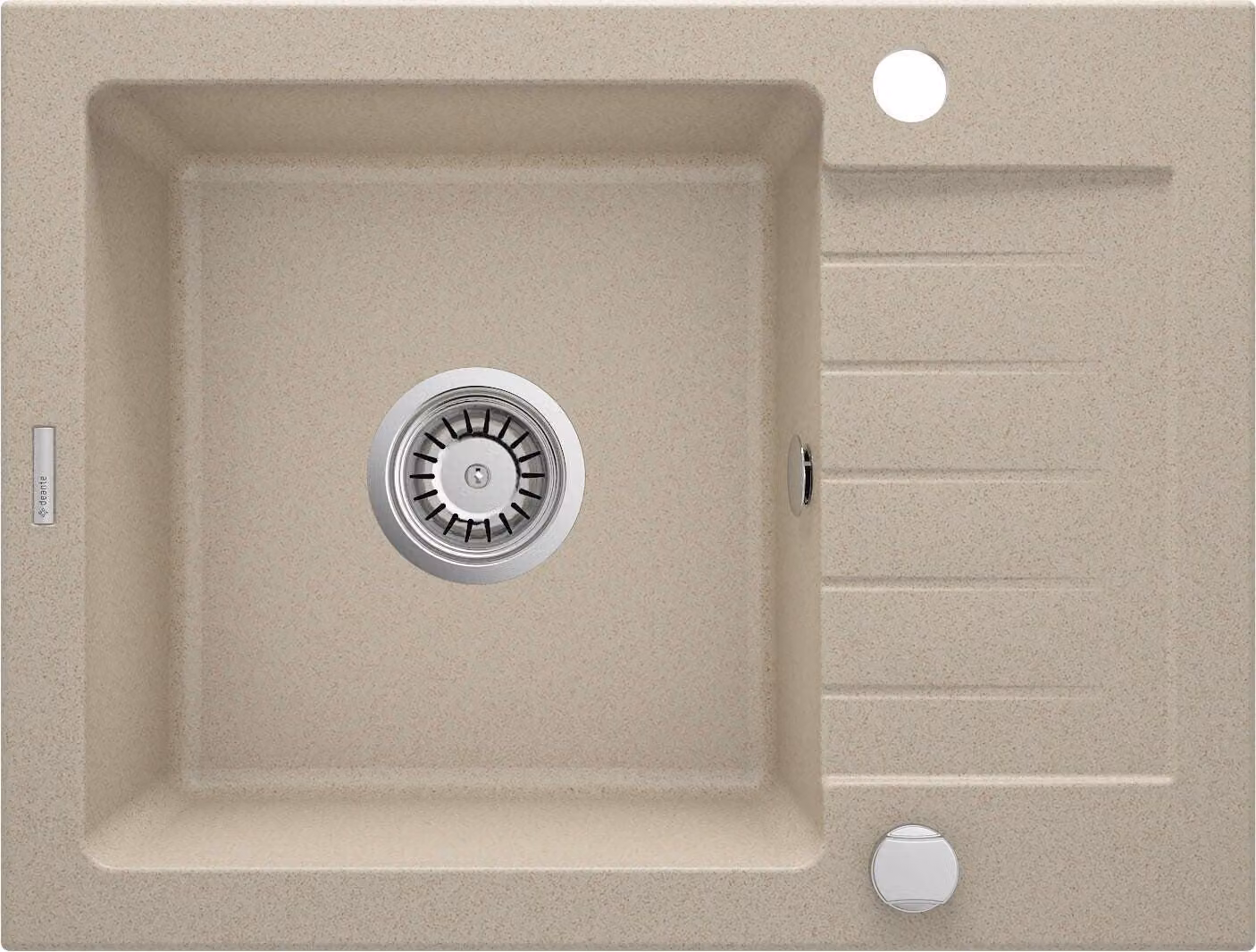 1-bowl granite sink with drainer