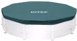 Copripiscina rotondo Intex verde diametro 305 cm