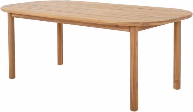 Tavolo da giardino in legno di acacia, marrone naturale