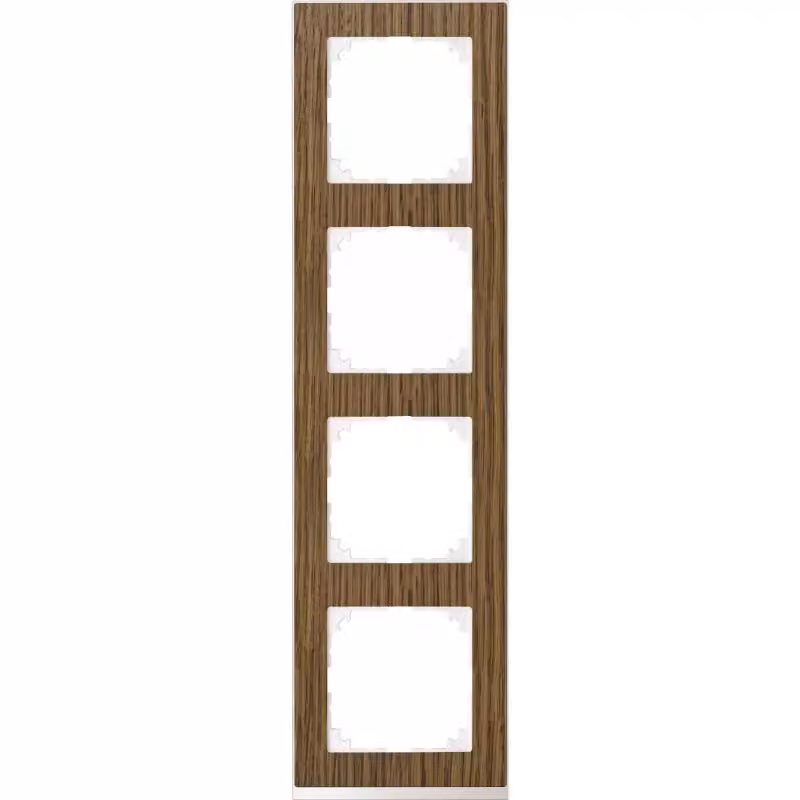 Cornice M-Pure Decor, quadrupla, rovere/bianco attivo