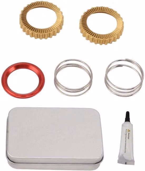 Kit di riparazione cerchi in alluminio - Kit di riparazione per biciclette - Include una cassetta degli attrezzi