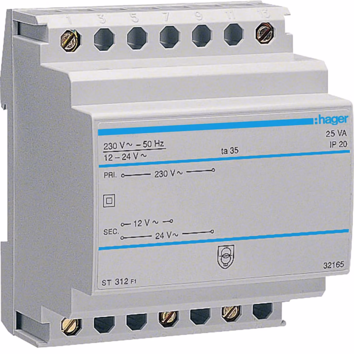 Hager ST312 - 230 V - Impianto telefonico - Impianto telefonico
