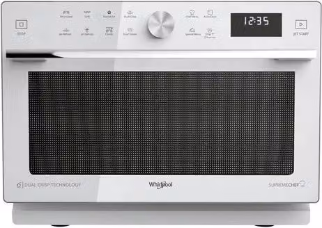 Microonde Combinato Whirlpool MWSC 933 SW 33 Litri 900 W (A37,3xL49xP54) Auto Clean Tecnologia 6° SENSO Bianco