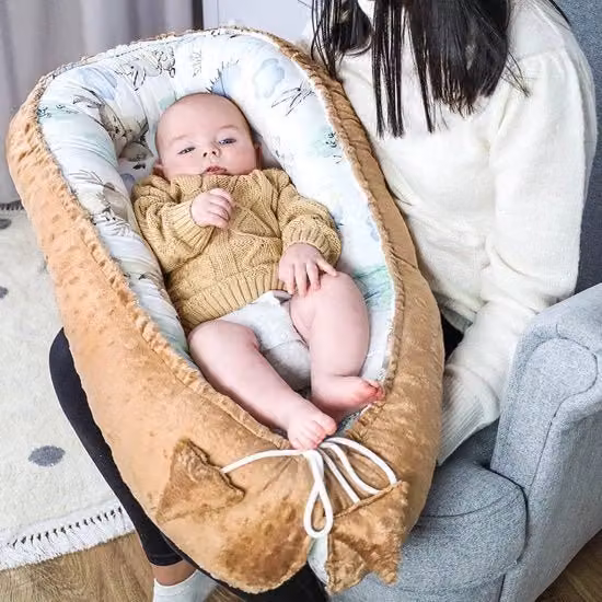 Nido per neonati multifunzionale, protezione per lettino da bambino, Nido per neonati, Nido per neonati nuovo nato