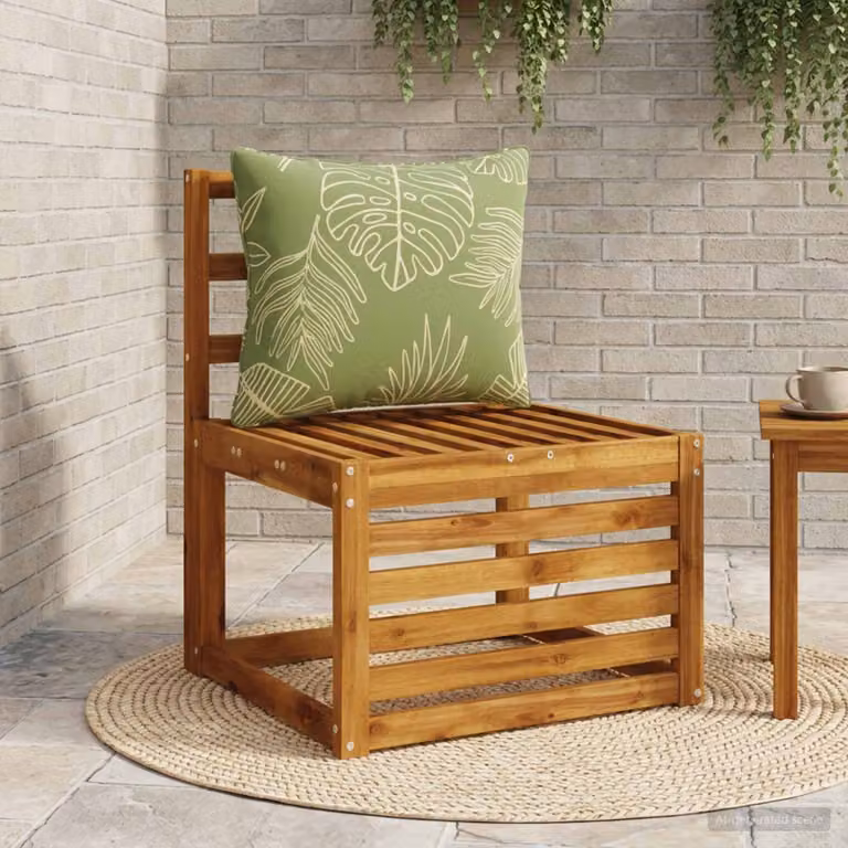 Cuscino per schiena vidaXL PUTTEN verde in 100% poliestere con rivestimento rimovibile e lavabile in lavatrice