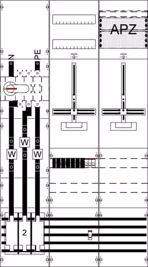 Striebel e John WF39KN1 RE9 / 2FB Scheda completa, con croce di conteggio 2CPX056025R9999