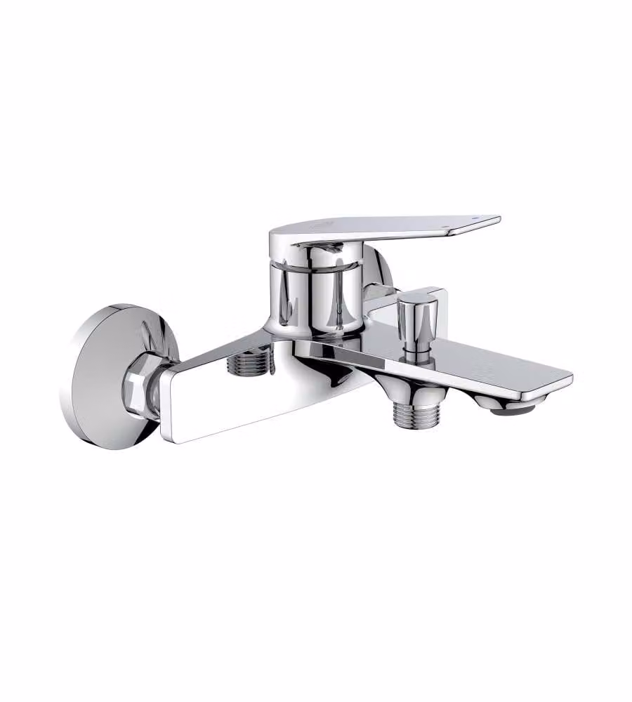 Idrobric Miscelatore Monocomando Rubinetto Vasca Dynamic Cromo d.35mm