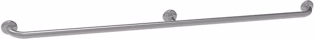 Maniglione di sicurezza cm.150 inox lucido bagni disabili