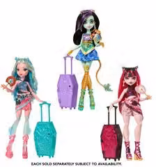 Bambola Monster High Segreti da Brivido S.7 Mattel Multicolore