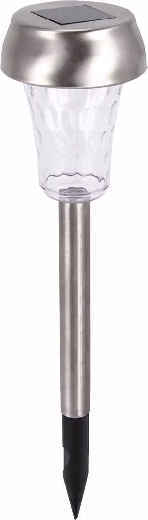 Strühm 03828 Lampada solare a LED 'IRIS LED' con interruttore, IP44, per uso esterno, 1 lm, 12500 cicli on-off