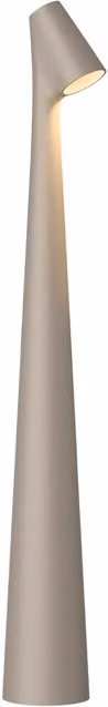 Vibia Africa Lampada da tavolo ricaricabile LED beige dimmabile