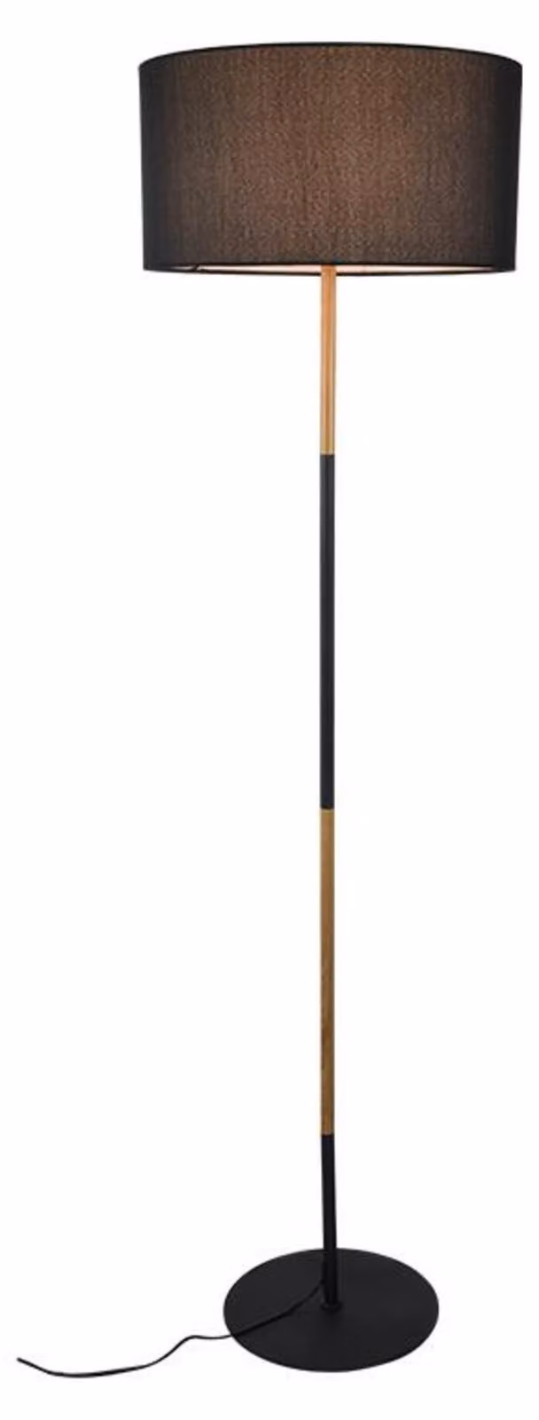 Lampada da terra ACA Textile, modello OD6508FBK