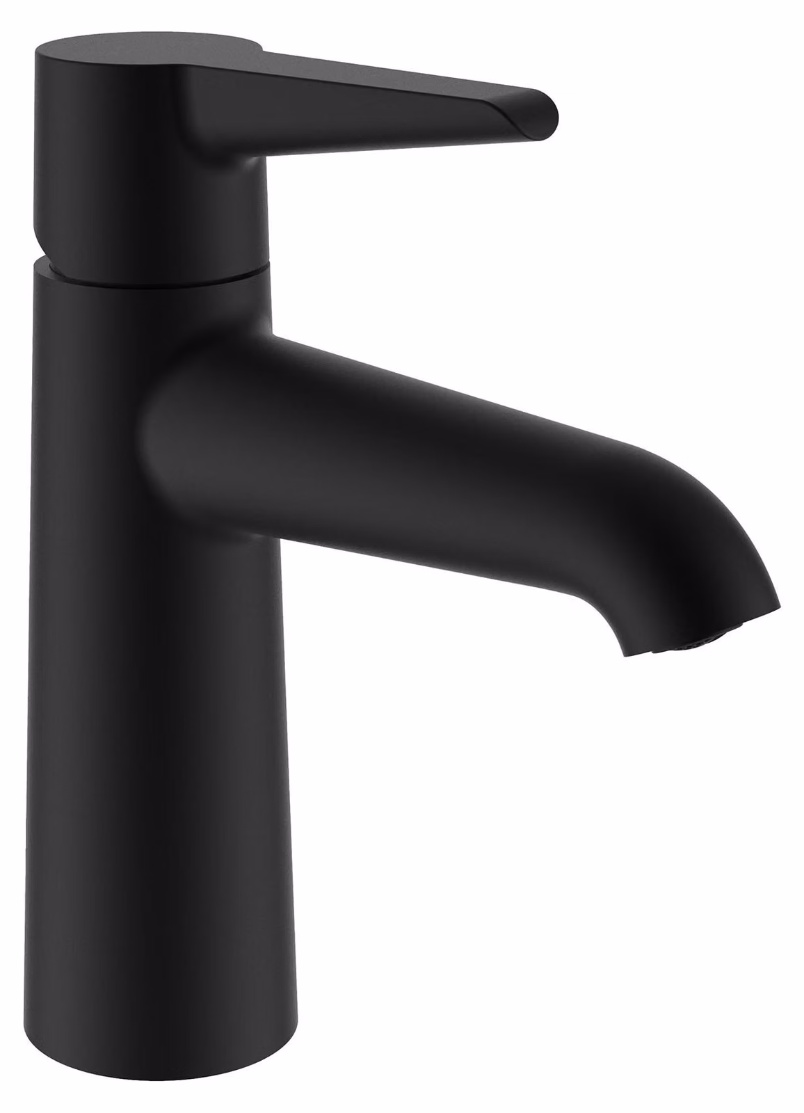 LAUFEN PURE Mitigeur monocommande de lavabo, bec fixe, porte-à-faux 110 mm, sans robinet de vidange, chromé, HF901702428000, HF901702428000