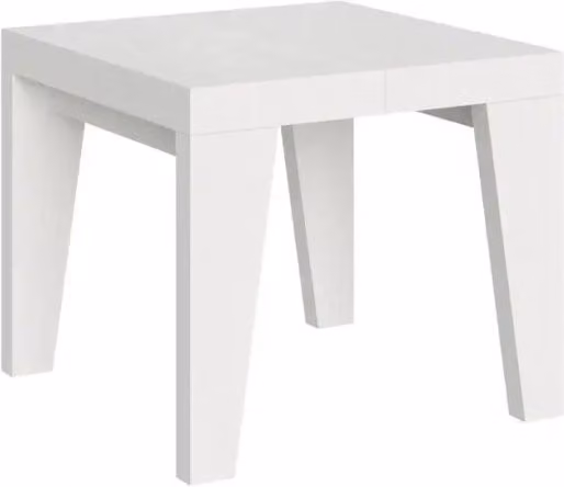 Tavolo allungabile 90/246x90 cm Naxy colore bianco frassino