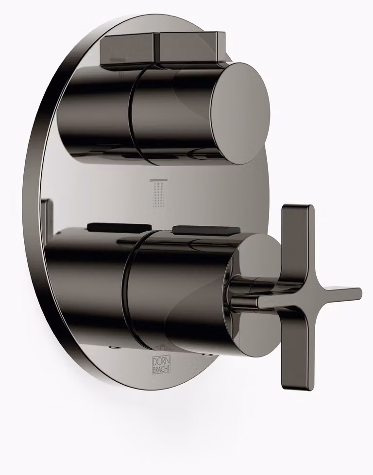 Thermostat encastré VAIA de Dornbracht avec régulation de débit à trois voies, 36427809-19, 36427809-19