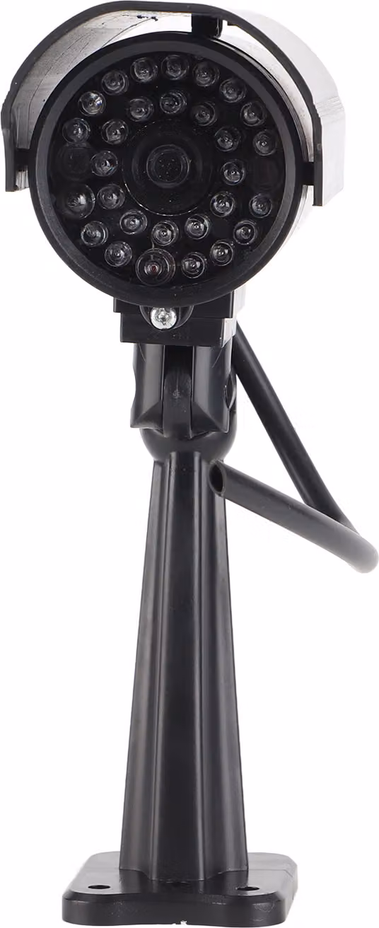 Telecamera fittizia CCTV, camma di sorveglianza di sicurezza, macchina fotografica di simulazione del LED,,