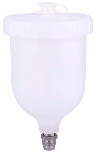 Pistola a spruzzo con contenitore a coppa - 600 ml, per vernice
