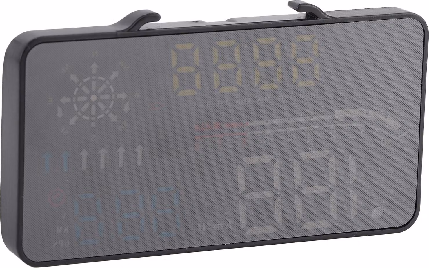Display universale HUD multifunzione Head Up Display OBD2 + GPS Monitor di proiezione Funzione di allarme