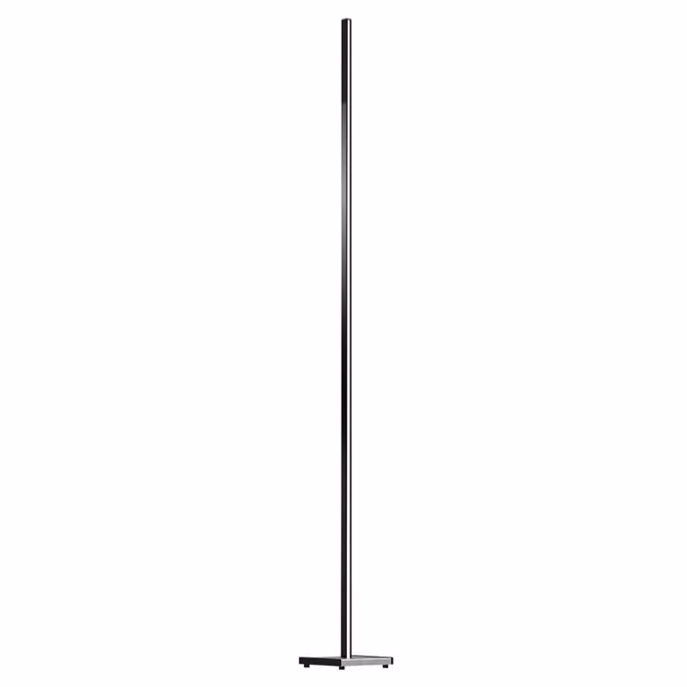 Evotec Lampada da terra a LED Orix, dimmerabile, Nero, Soggiorno / Sala da pranzo, Alluminio, Moderno, Lampada LED da terra