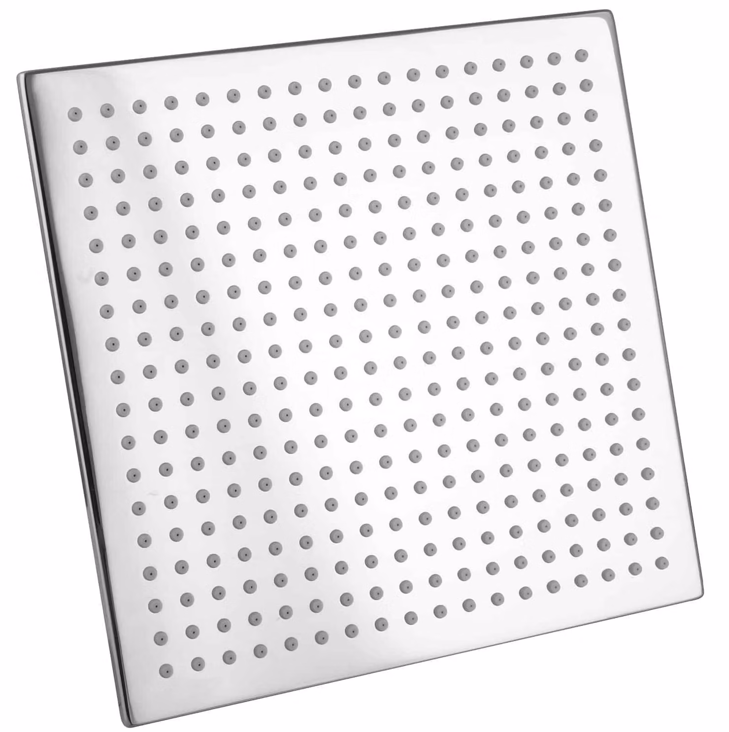 PaulGurke, doccetta da doccia 30 cm, ottone, forma squadrata