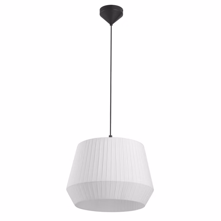 Lampada a sospensione Dicte Lampada a sospensione Ø 40 cm bianco/nero
