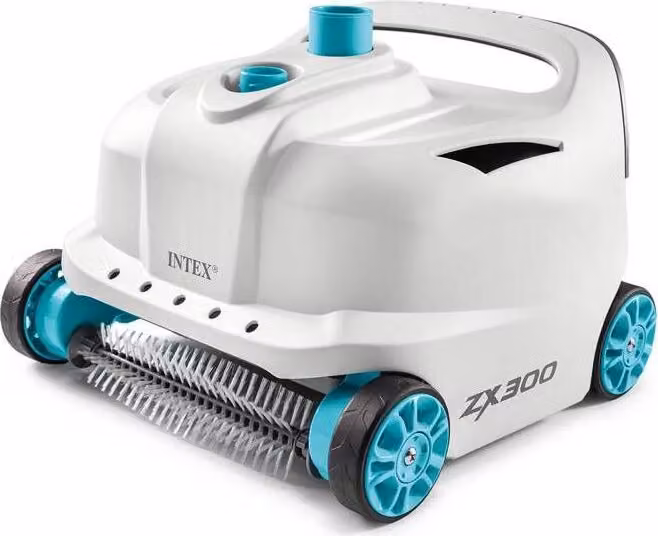Robot per piscina, Intex ZX300, pulizia del fondo e delle pareti, per piscine con struttura in telaio, portata minima 6 m³/h
