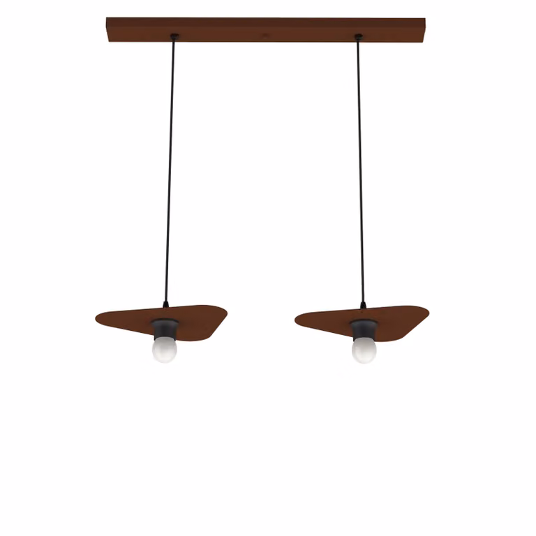 Lampada A Sospensione Cloud Lineare A 2 Luci, Monocolore Opaca