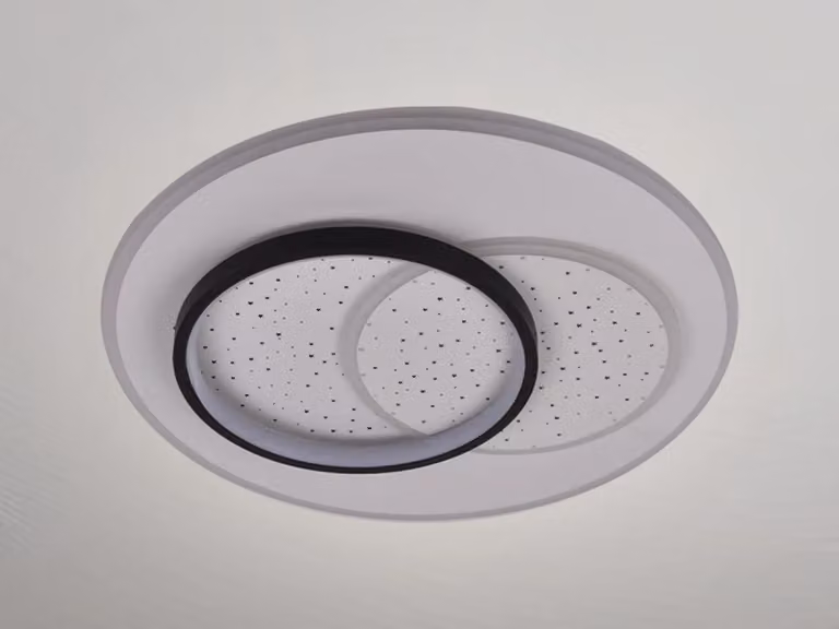 Lampada a soffitto a LED con telecomando, 85W - J1358/W