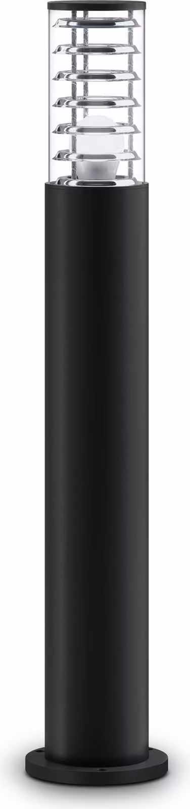 Lampione Per Esterno Moderno In Alluminio Nero 1 Luce E27 60W Ip54
