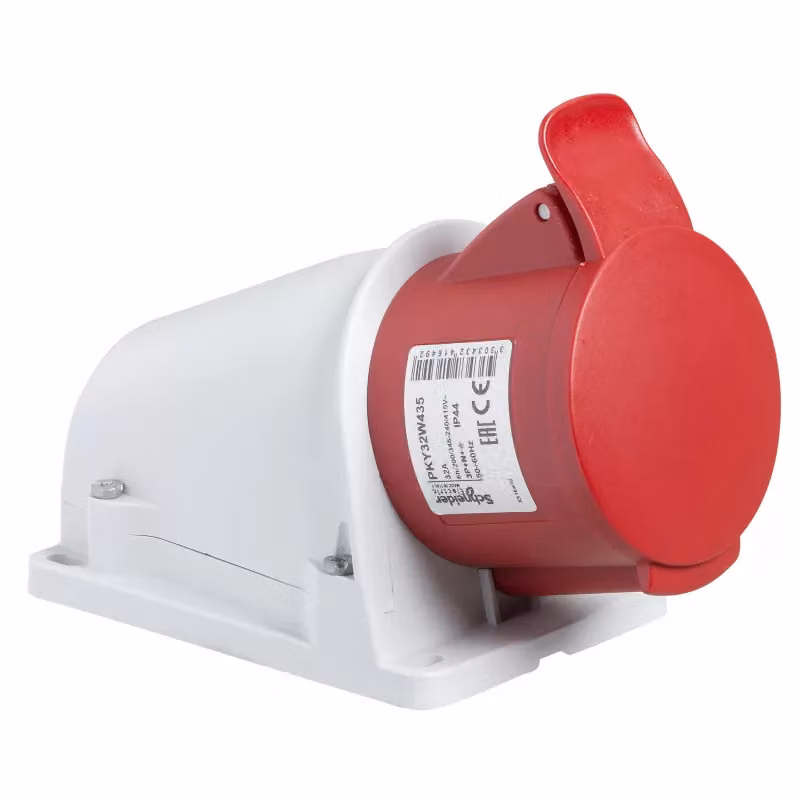Presa a muro Schneider Electric CEE con morsetti a taglio, 16 A, 3 poli + terra, 380-415 V CA PKY16W434