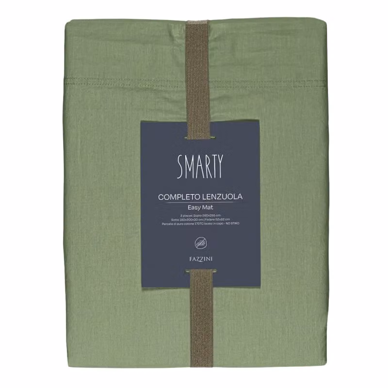 EASY MAT Completo letto - Taglia: 1 piazza ½,Colore: EASY MAT - VERDE