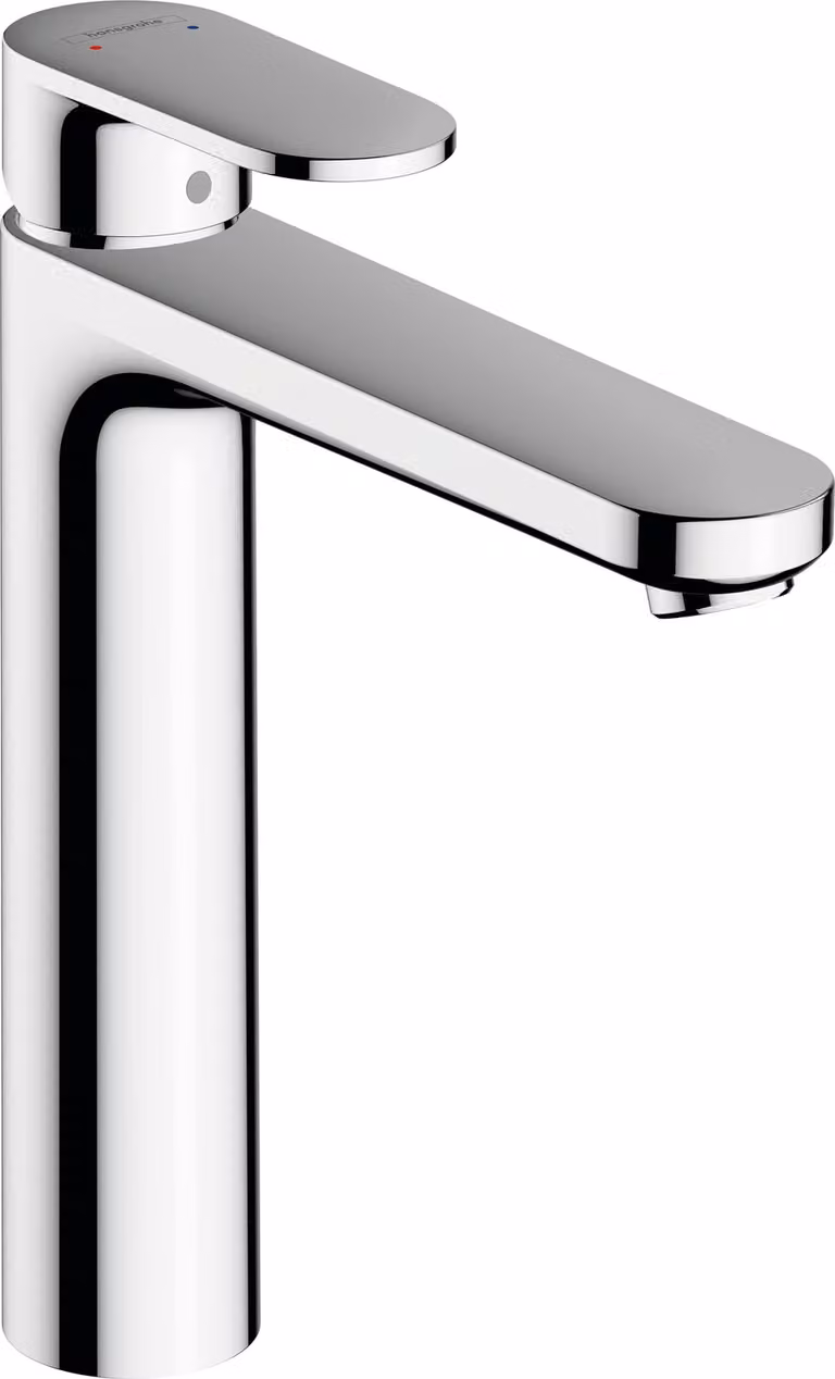 Miscelatore monocomando per lavabo, cromato, senza tappo e scarico