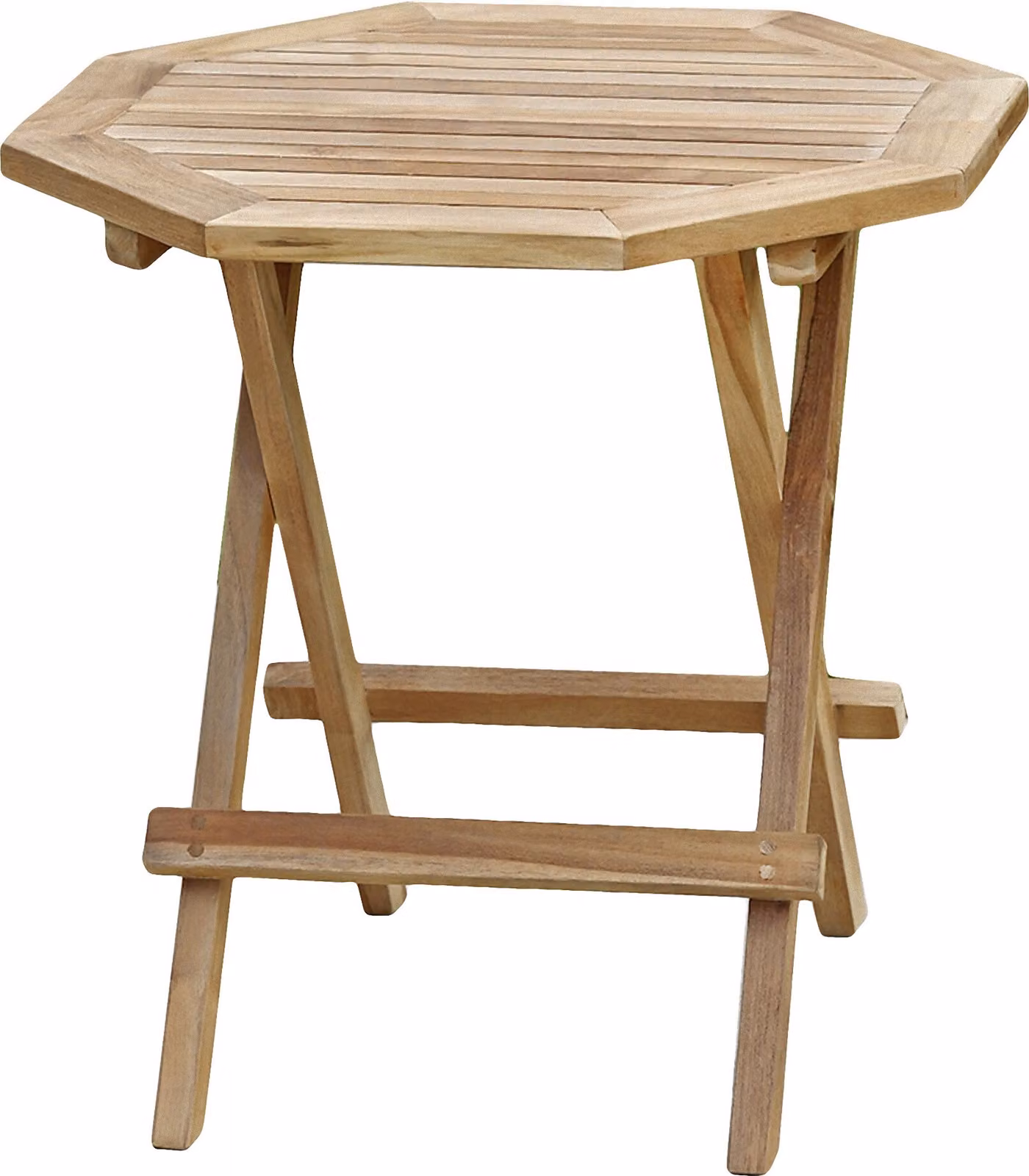 Tavolo da giardino Garden Pleasure Luang marrone ottagonale 50,0 x 50,0 x 50,0 cm