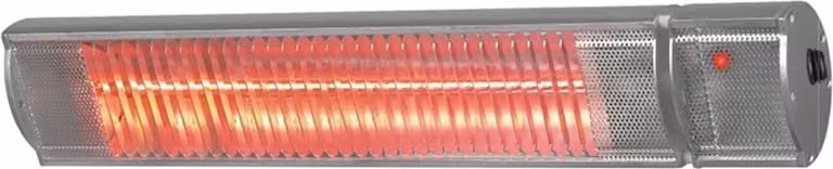 Riscaldatore elettrico da esterno Eurom Golden con telecomando, 2200W Comfort