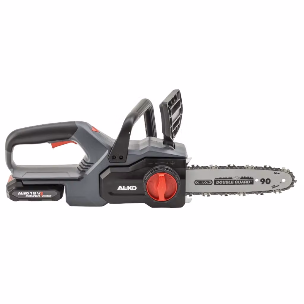 Motosega a batteria AL-KO con caricabatterie rapido, colore grigio – 2
