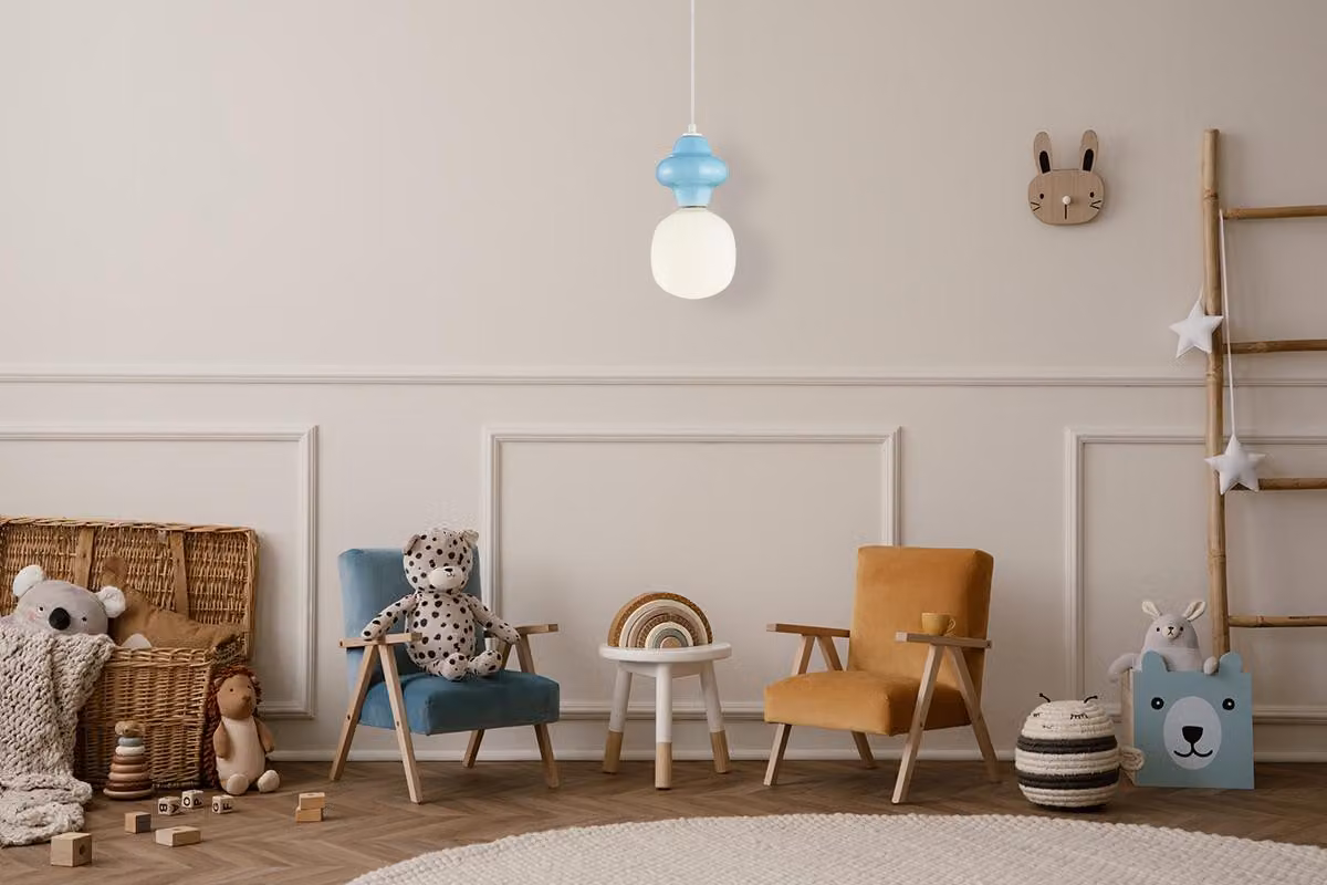Lampada a sospensione LATERA PND-94331-1S-BLU Italux