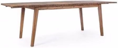Tavolo per esterno allungabile in legno 180-240x90x h76 cm