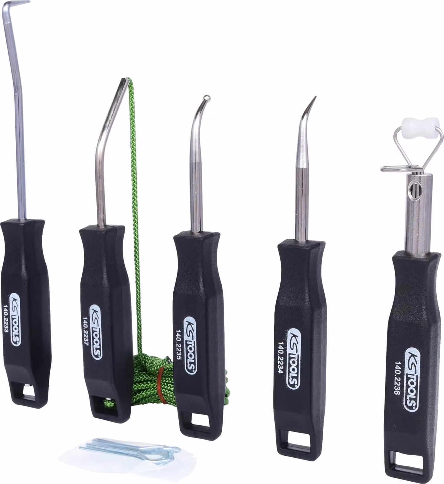 KS TOOLS Set di montaggio per parabrezza, 5 pezzi - 140.2240