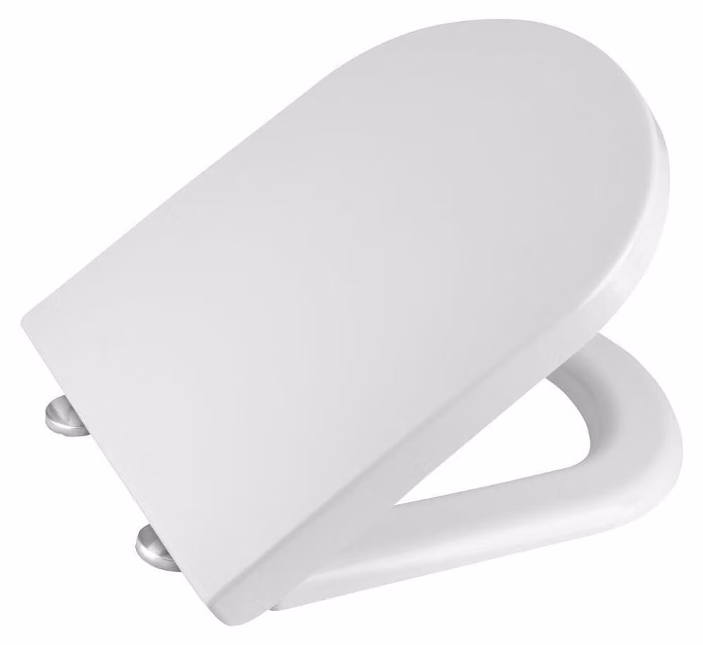 Sedile per WC BEHRENS, chiusura morbida, bianco
