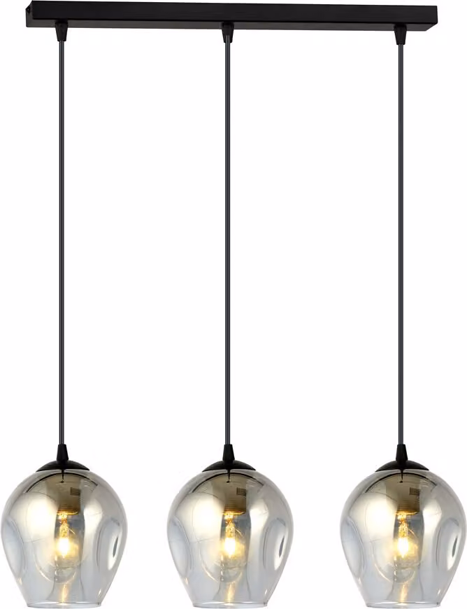 LAMPADA A SOSPENSIONE Emibig 3xE27 40W ISTAR 3 BL/GRAFITE 680/3