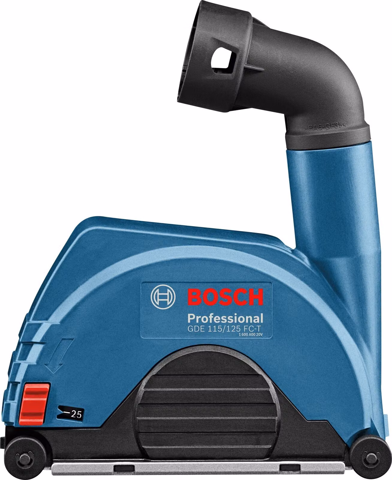 BOSCH Professional 1600A003DK BOSCH Professional GDE 115/125 FC-T Cofano di aspirazione per smerigliatrice angolare