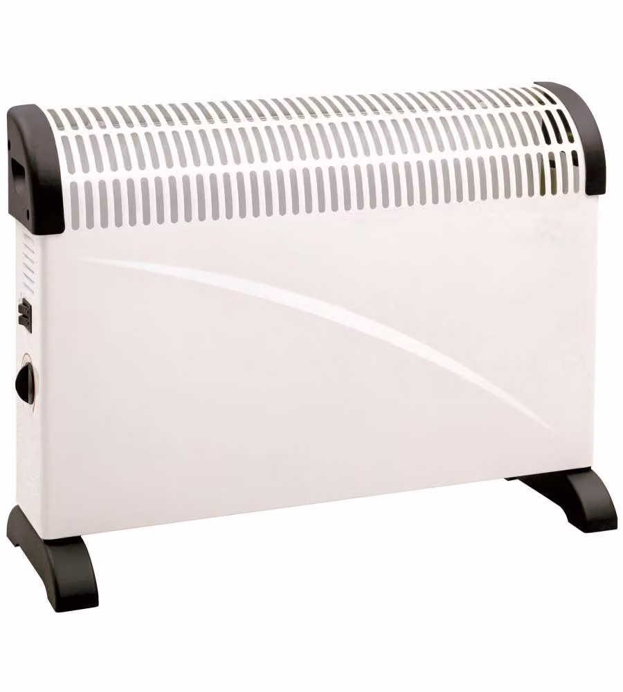 Dr.C Termoconvettore Bianco a Parete o Pavimento 2000W