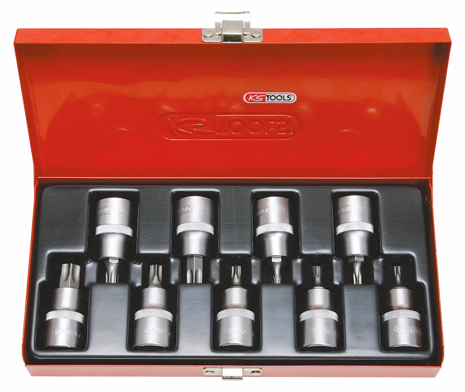 KS TOOLS Set di bussole da 1/2", 9 pezzi, TB20-TB60 con foro frontale ( 911.1386 )