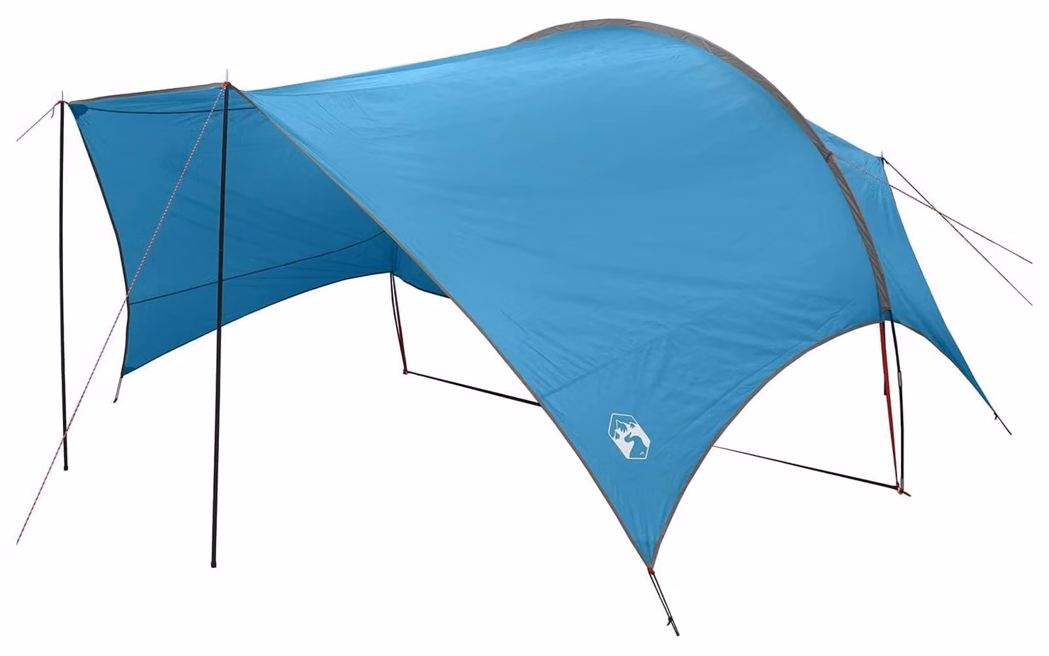 Telo da campeggio impermeabile, dimensioni 550 x 400 x 230 cm, con borsa per il trasporto