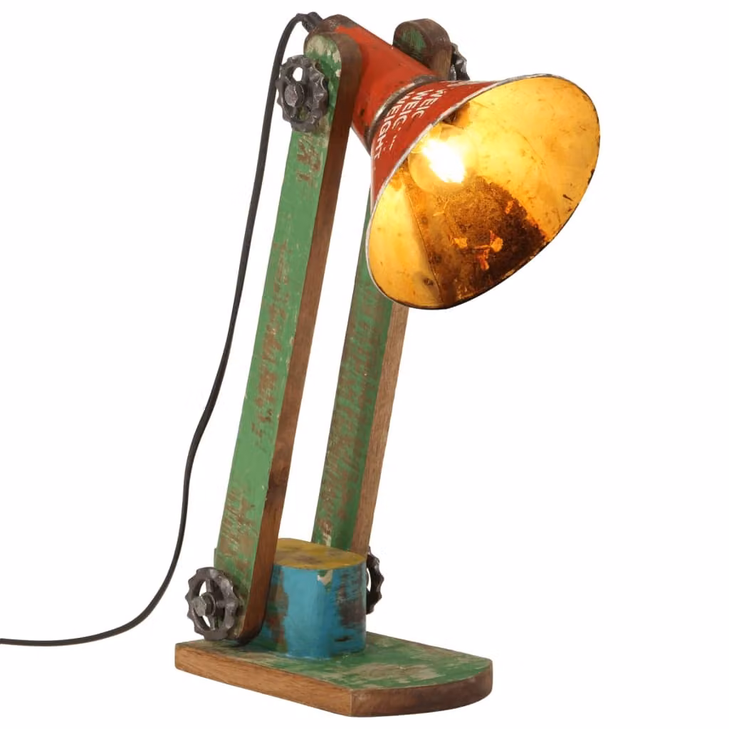 Lampada da tavolo 25 W Multicolore 23x13x52 cm E27