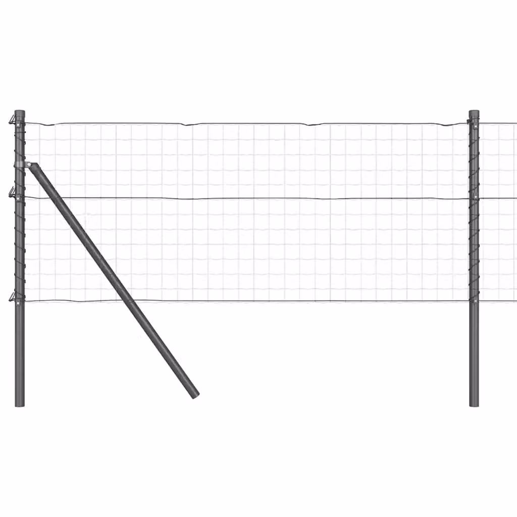 Set di 52 pali per recinzione interrati vidaXL, colore grigio, L/P/H: 3,2 x 3,2 x 100 cm – 2