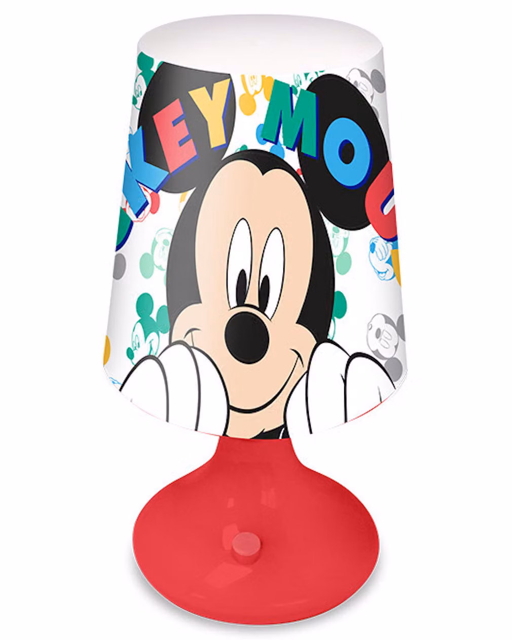 Mickey Mouse LED lampada da comodino luce notturna decorazione camera dei bambini lampada per bambini