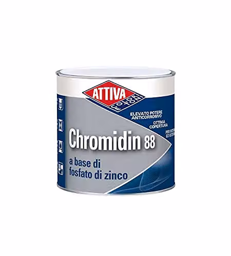 Antiruggine L 2,5 Arancio      Chromidin 88 Attiva