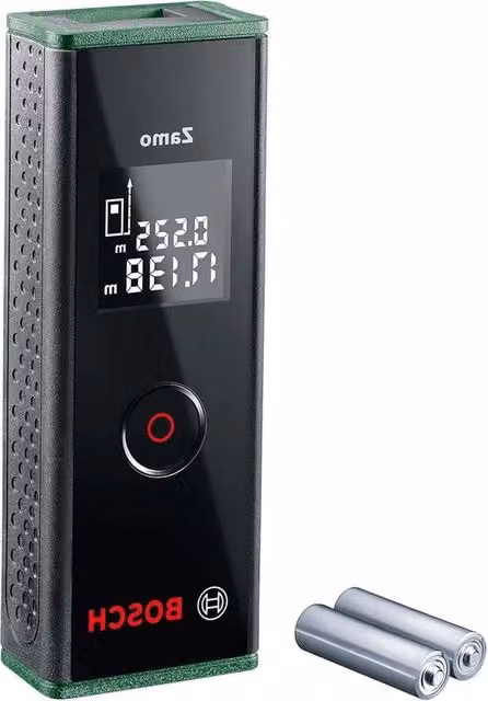 Rilevatore di distanza laser Bosch Zamo 3a generazione verde fino a 20 m