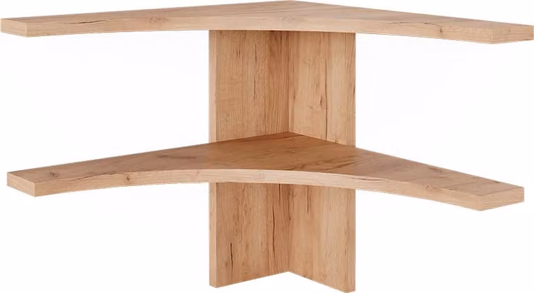 Libreria angolare da terra Vicco Roman Rovere sabbia 43.5 x 37 cm, Model 56293